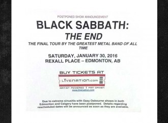 Is this “the end?” YK rock writer stood up in Edmonton