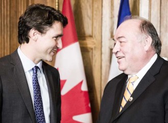 Hydro, roads, housing, top topics as premier visits Trudeau