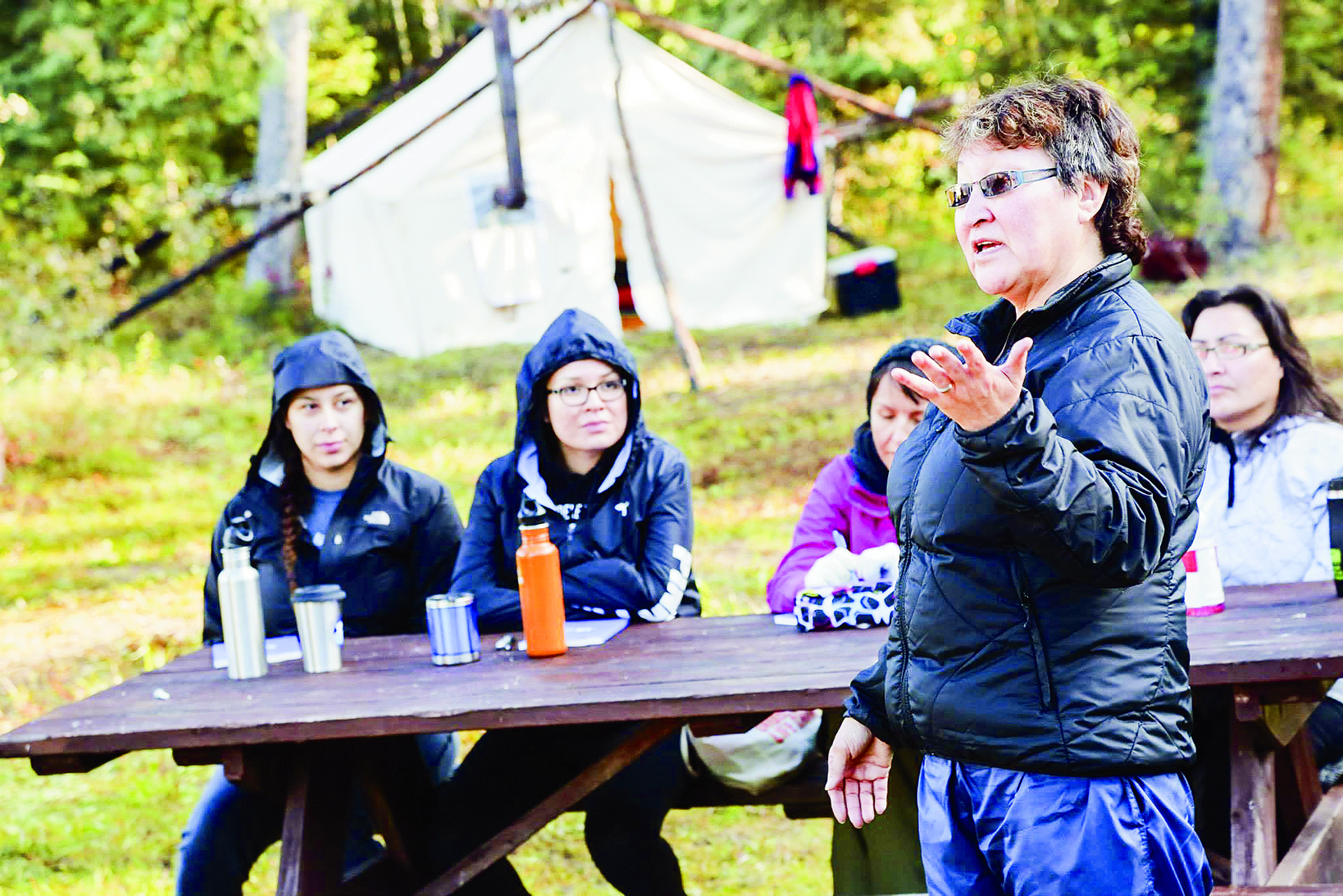 Pauline Gordon, former deputy assistant minister for the department of Education, Culture and Employment, speaks to the importance of infusing Indigenous culture into northern classrooms.