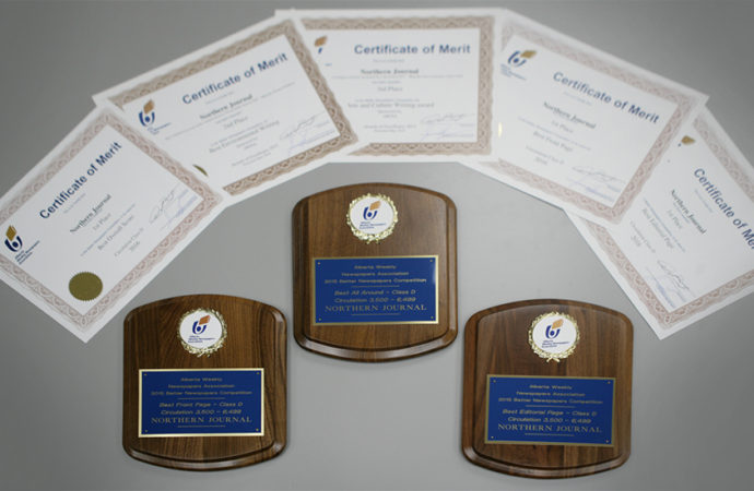 Northern Journal ‘cleans up’ at awards ceremony